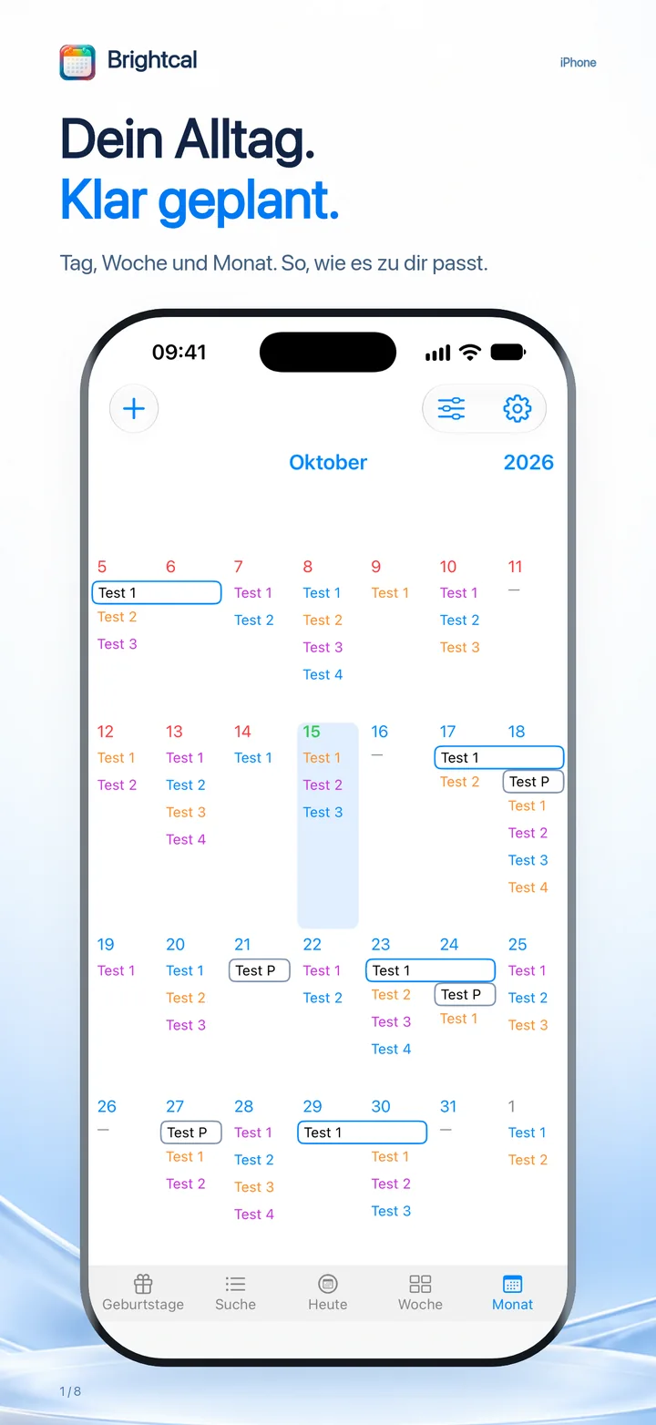 Brightcal Screenshot