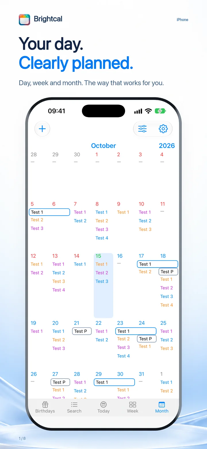 Brightcal Screenshot