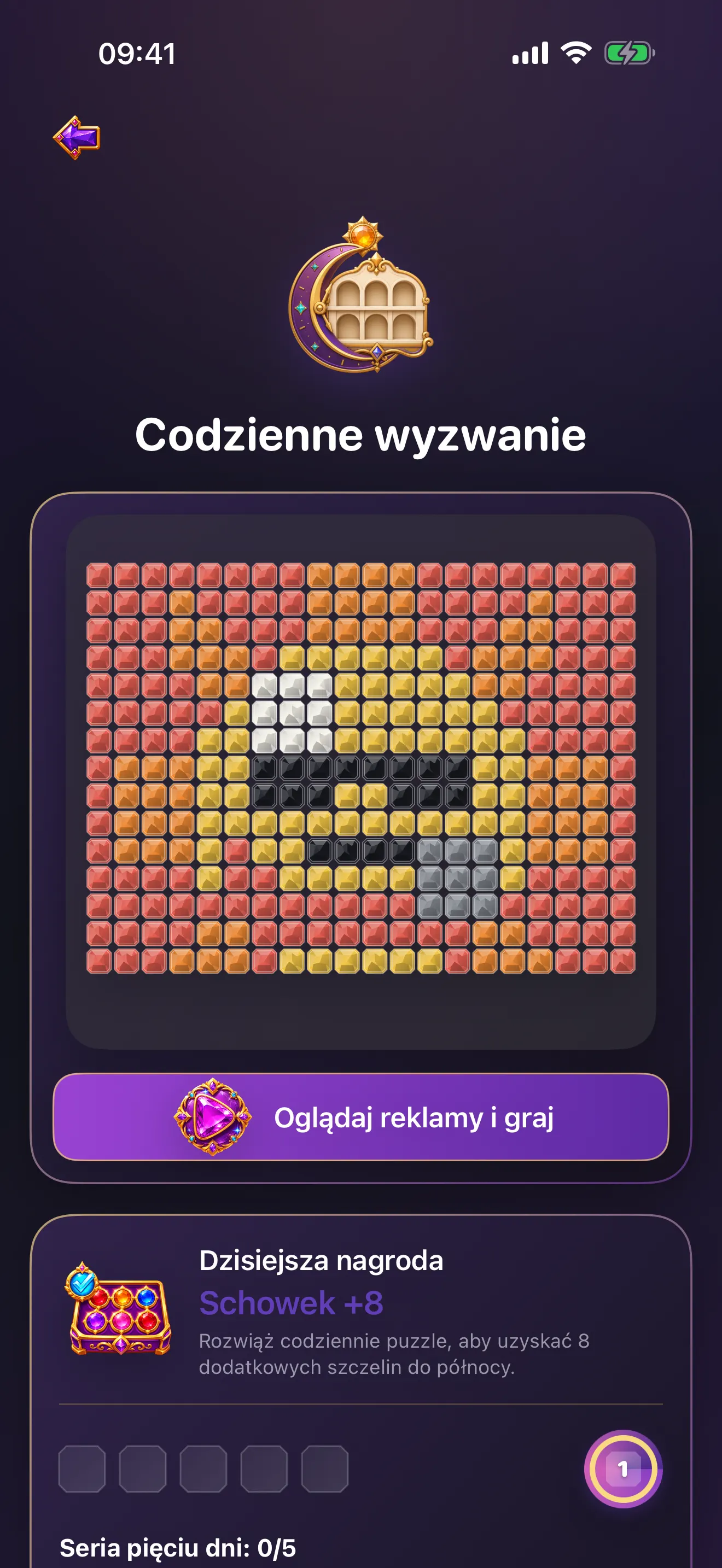 Jewelume: Puzzle z klejnotami – Codzienna łamigłówka