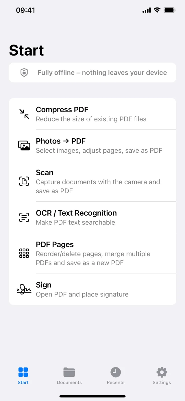 PDF - Shrink & Scan & OCR