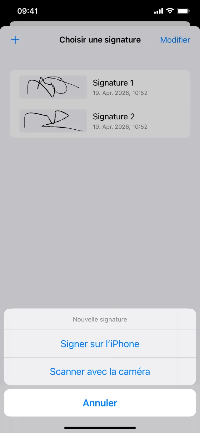 PDF - Shrink & Scan & OCR: Ajouter des signatures aux PDF