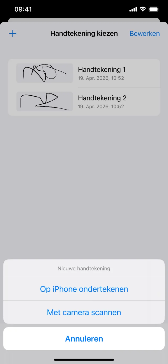 PDF - Shrink & Scan & OCR: Handtekeningen toevoegen aan PDF's