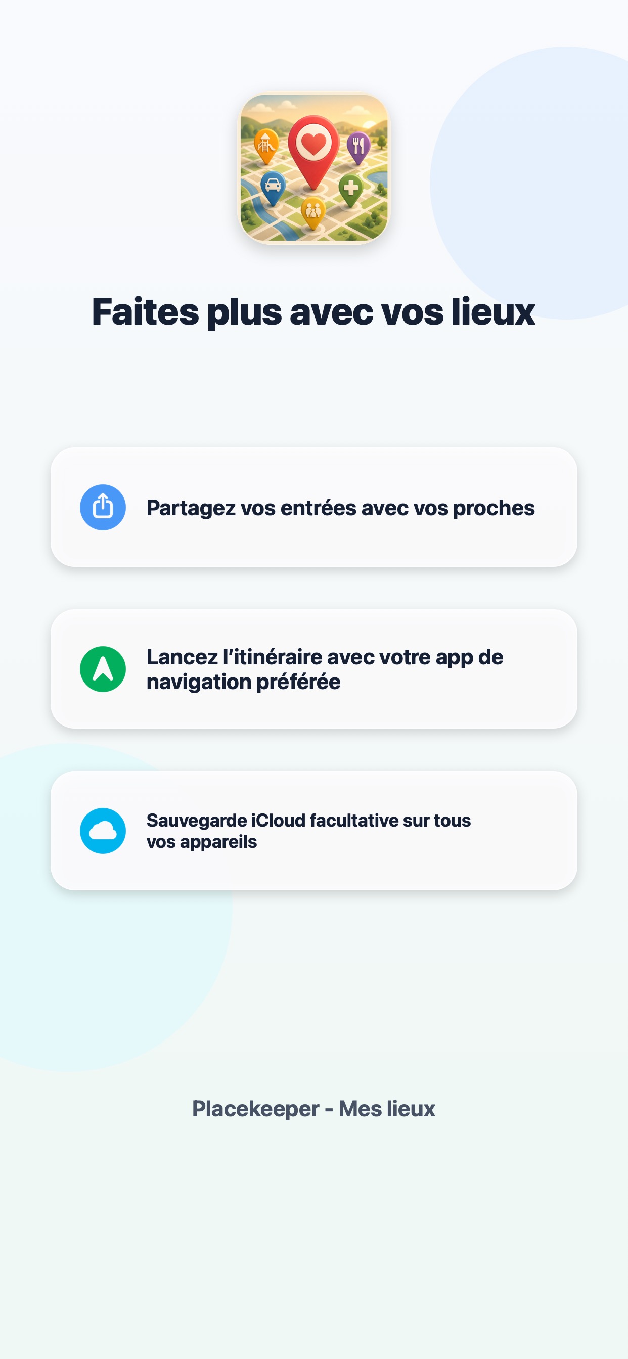 Placekeeper - Mes lieux 8
