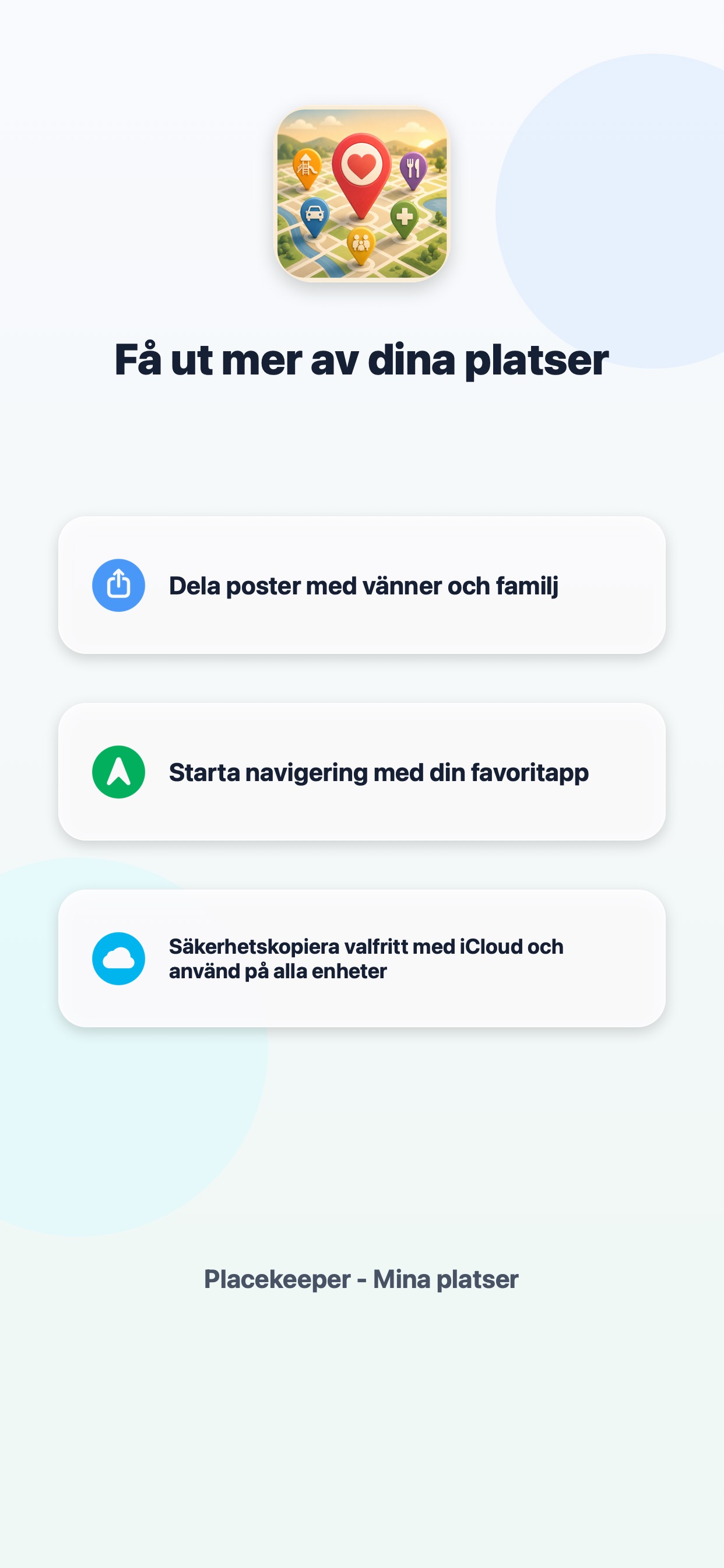 Placekeeper - Mina platser 8